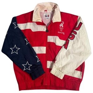 Vintage Logo Athletic Team USA Atlanta 1996 Windbreaker (Size L)
